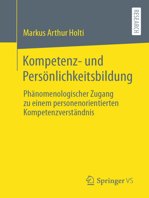 cover image of Kompetenz- und Persönlichkeitsbildung